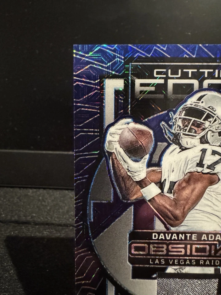 Nike Swoosh 2023 Panini Obsidian Cutting Edge Davante Adams #CEM-DAD/5 Foto 2 de 4