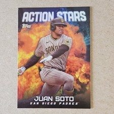 2023 Topps Update Series Action Stars Juan Soto #AS-19 Insert Padres