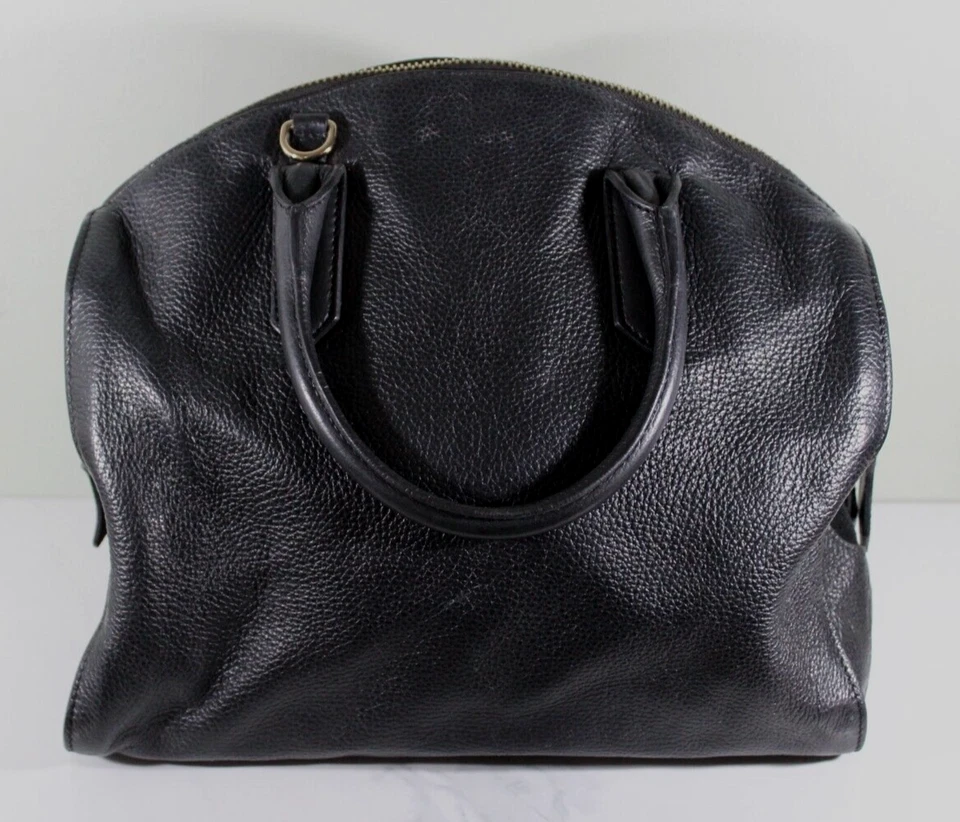 Roberto Cavalli Black Leather Dome Bag - Image 2 of 4
