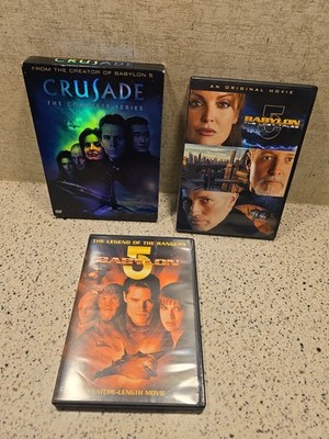 Babylon 5 The Movie Collection DVD Collector's Set 2004 Sci Fi Scratch Free