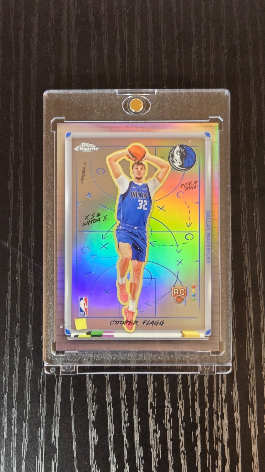 2025-26 Topps Chrome - X's and Whoa's! Cooper Flagg #XW-8 Refractor (RC) ROY '26
