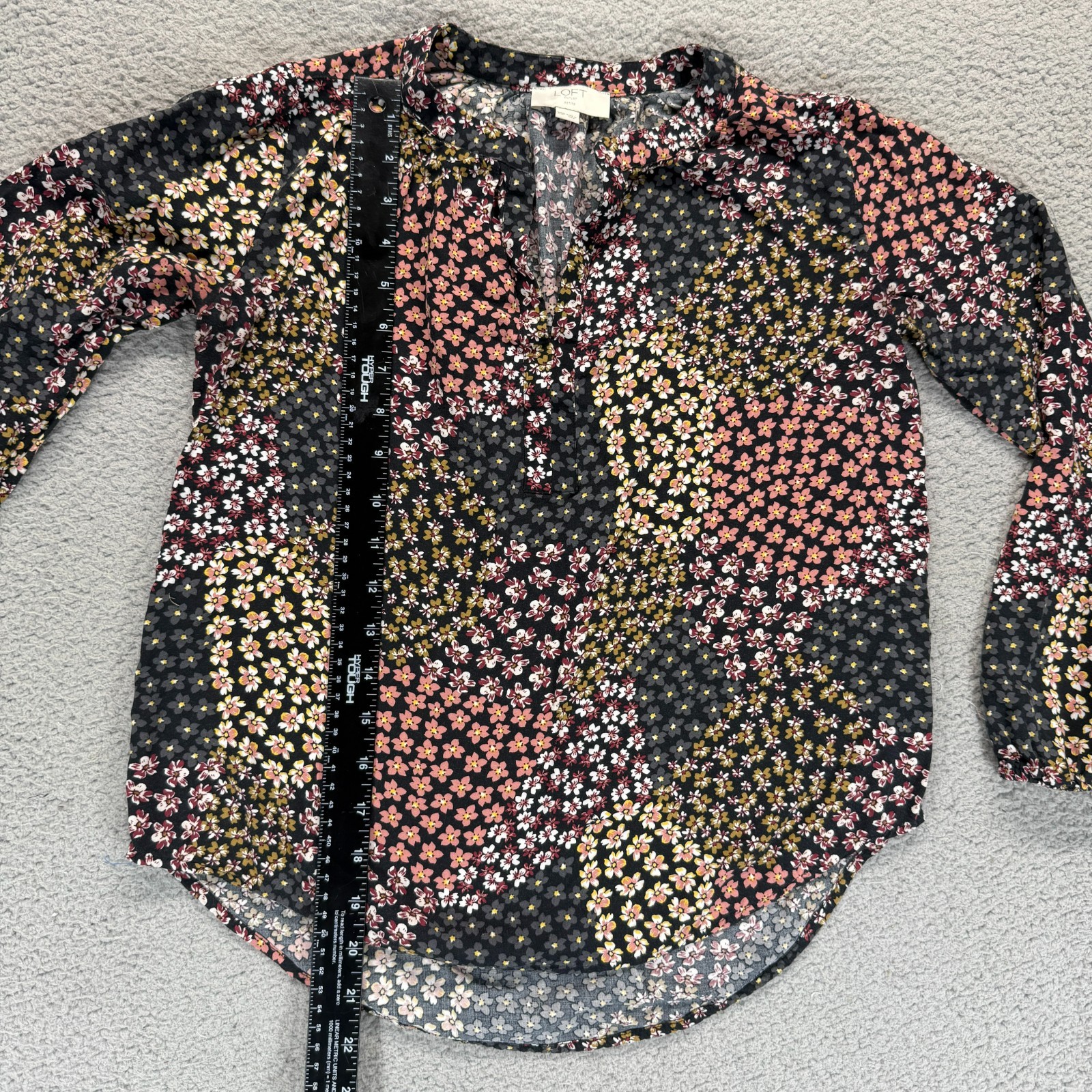 Loft Outlet Patchwork Ditsy Floral Multicolor Wom… - image 4