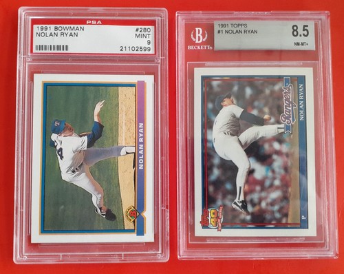 Nolan Ryan #280 1991 Bowman card