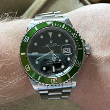 Rolex Submariner Date 1661040mm Bezel Black Dial Auto Date