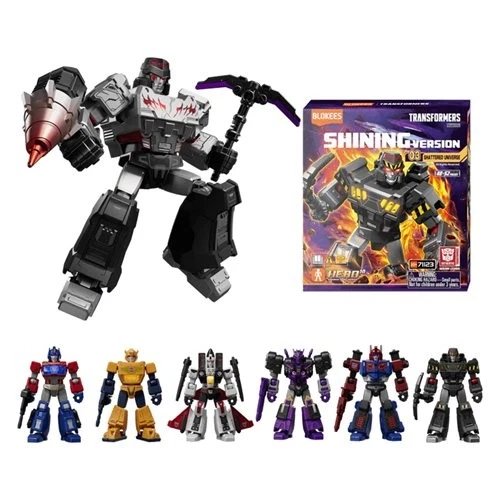 Transformers Shining Version 3 Shattered Universe 03 Blokees Model Kit Case of 6 - Image 2 of 4