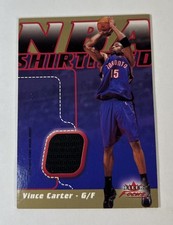 2003-04 Fleer Focus Vince Carter Game Used Jersey #NS-VC 074/150 Toronto Raptors