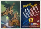SINGLE CHASE CARD: DC VS MARVEL Skybox 1995 HOLO F/X Card #2 Aquaman Namor