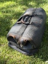DOCTEUR Dr Medical grand sac ancien vintage cuir Lieberman trunk Co WW2