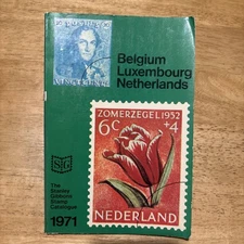 1971 Stanley Gibbons stamp catalogue for Belgium, Luxembourg, Netherlands