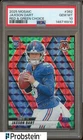 2025 Panini Mosaic Red Green Choice Prizm #362 Jaxson Dart RC Rookie PSA 10