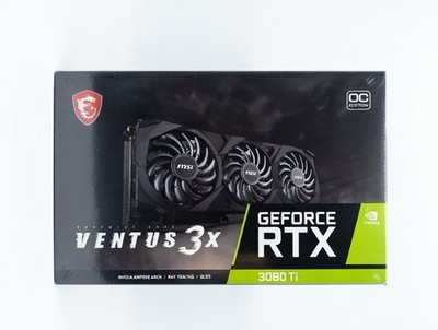 MSI GeForce RTX 3080 Ti VENTUS 3X OC 12G GDDR6X (Sealed Brand New