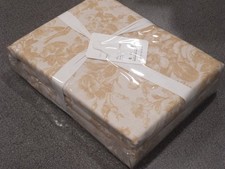 New 3P Pottery Barn Sorrel Toile Harvest Gold Queen Duvet Set FALL AUTUMN YELLOW
