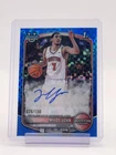 MILOS UZAN 2025-26 BOWMAN CHROME U 1ST BLUE X-FRACTOR AUTOGRAPH /150 Q2045
