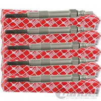 5X febi GlÜHkerze Passend FüR Alfa Romeo 156 166 Fiat Marea Lancia Kappa SW