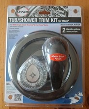 11083 Danco Trim Kit for Moen Tub Shower Faucets, Matte Black