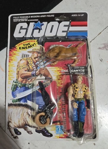 1989 Gnawgahyde - 100% complete MOC (vintage Hasbro GI Joe figure)