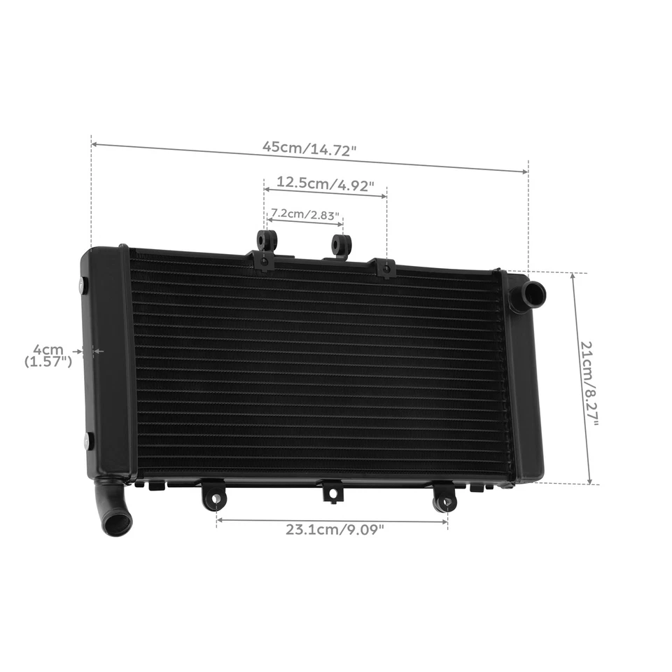 Aluminum Motorcycle Radiator Cooler Cooling Fit For HONDA CB1300SF 2003-2012 ✅ - Image 4 of 4