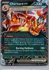 Charizard ex Holo Double Rare SV03: Obsidian Flames 125/197 NM on eBay