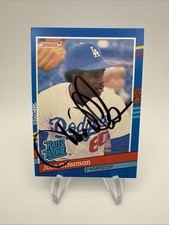 JOSE OFFERMAN 1991 DONRUSS RATED ROOKIE Autographed Signed AUTO Baseball Card 33. rookie card picture