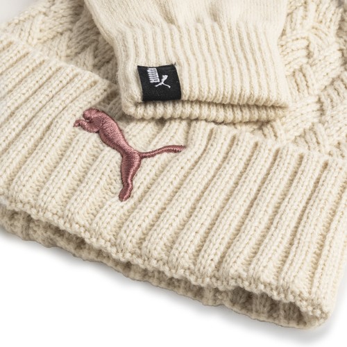 PUMA Stone Kids' Beanie & Gloves Set - Picture 4 of 8