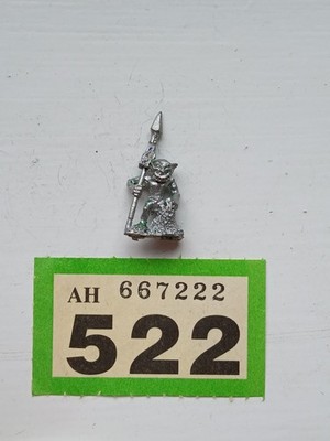 Orcs & Goblins Snotling with spear 40k warhammer metal fantasy #522