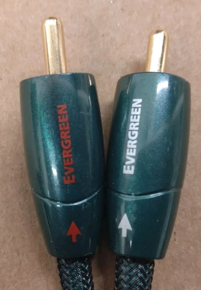 Cable de audio Audioquest Evergreen RCA de 1 metro Foto 2 de 2