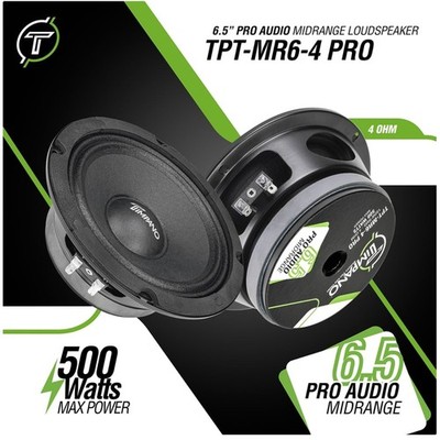 Shallow Mount 6.5'' Car Audio Speaker Pro Series//