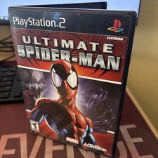 Ultimate Spider-Man (Sony PlayStation 2, PS2 2005) Case Game Manual Tested