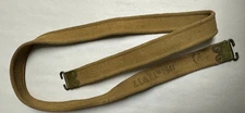 WWII ENFIELD KHAKI CANVAS SLING MARKED ZL&TL DATED 1941.