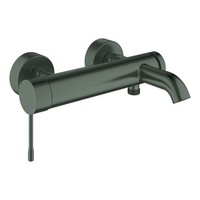 Grohe Essence Einhand-Wannenbatterie Wandmontage Schwarz 25250AL1