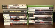 Microsoft Xbox/Xbox 360 22 Piece Mixed Video Game Lot w/ Cases  Discs, Manuals