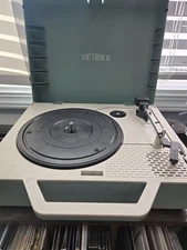 Victrola Re-Spin Sustainable Bluetooth Suitcase Record Player