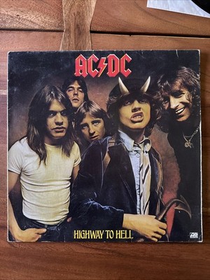AC/DC Highway to Hell 1979 Vinyl LP Germany Import Press VG/VG+ Atlantic