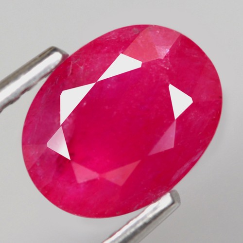 1.15Ct. Natural Ruby Reddish Pink Oval Normal Heated Winza,Tanzania Ravishing - Picture 2 of 7