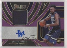 2019-20 Panini Select Rookie Jersey Purple Prizm 81/99 Jaylen Nowell Auto 0bv8