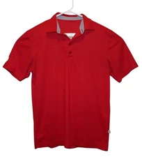 Oobe Chick-Fil-A CFA Red Employee Uniform Work Polo Shirt Mens Medium *READ