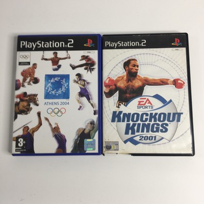 2 Sony PS2 Spiele. Knockout Kings 2001 & Athen 2004. Getestet.