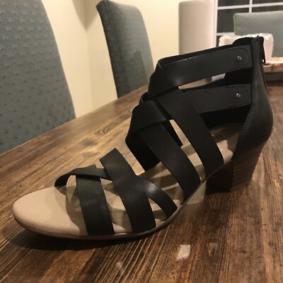 COLLECTION BY CLARKS Womens Black Valarie Dream Block - Main Image