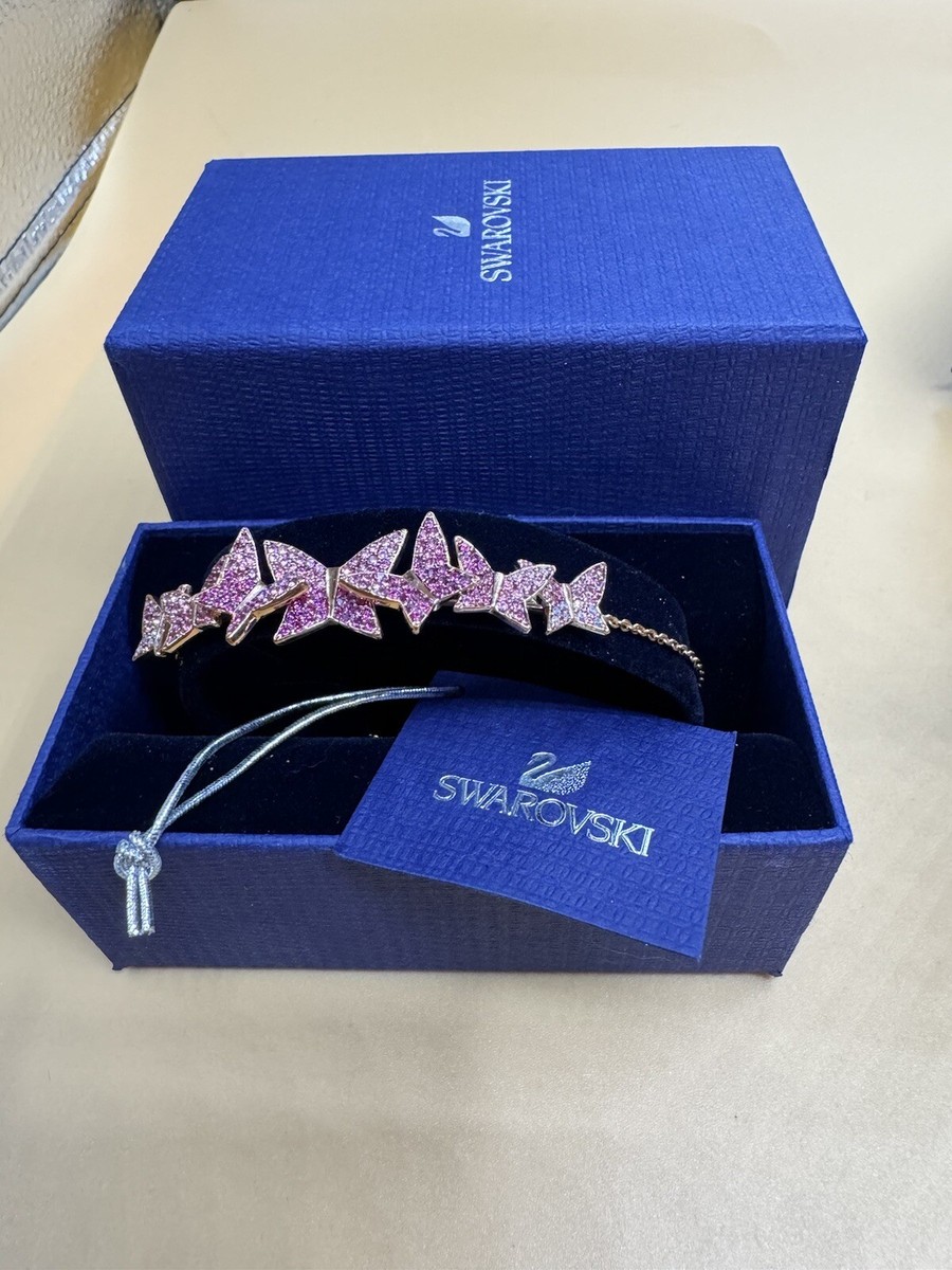 Swarovski lilia Butterfly Bracelet 5378695- Pink Rose Gold | eBay Swarovski lilia Butterfly Bracelet 5378695- Pink Rose Gold | eBay