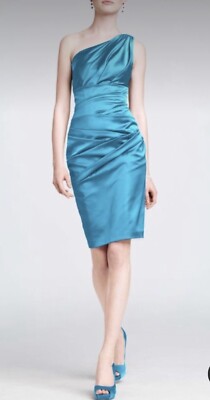 one-shoulder stretch satin bridesmaid dress Black Bridesmaid Dresses Elegant One Shoulder Stretch Satin Sleeveless  Sheath/Column Bridesmaid Dresses