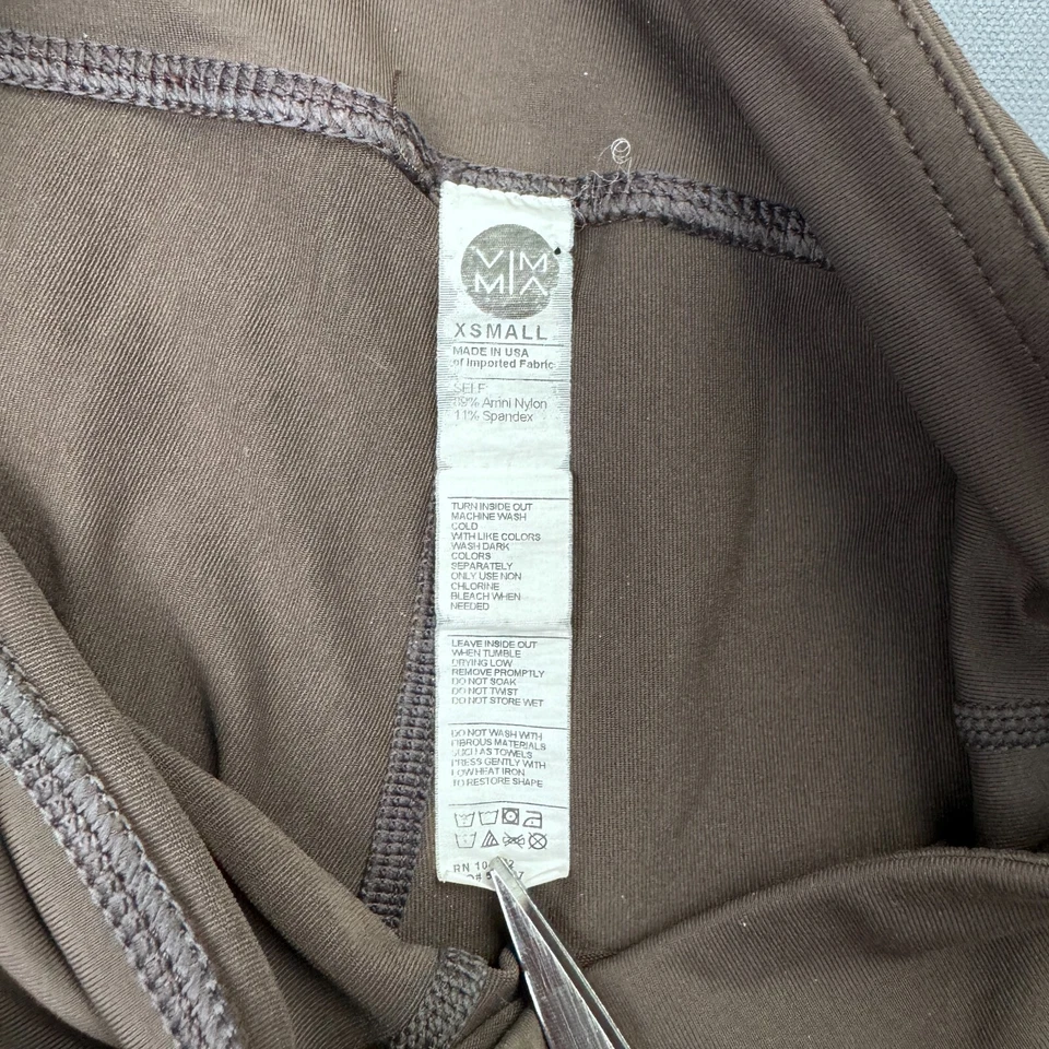 Leggings Vimmia Para Mujer Talla XS Marrón Atléticos Yoga Entrenamiento Elastizados Hechos en EE. UU. Foto 2 de 4