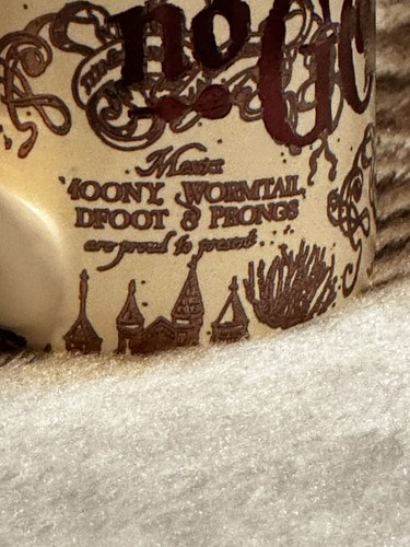 HARRY POTTER Decorative Mug I Solemnly Swear That I am Up to No Good Map Shiny - Picture 4 of 7