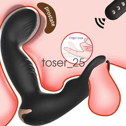 Male-Prostate-Massager-Stimulator-Vibrate-Anal-Butt-Plug-Vibrator-Sex-Toys-Men
