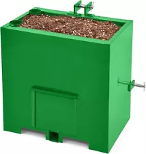 Ballast Box 3 Pt Hitch 800LBS Counterweight for Cat 1 Tractor Steel Heavy Duty