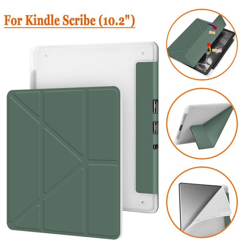 For Amazon Kindle Scribe 2024 10.2" Smart Case Stand Protect Cover With Pen Slot - Picture 2 of 19