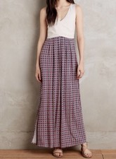 NEW Anthropologie Elysian Maxi Dress Size Small Z252-18