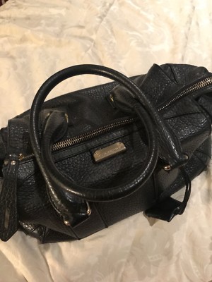 Burberry London Grainy Leather Bag Black ( Large) $1,895