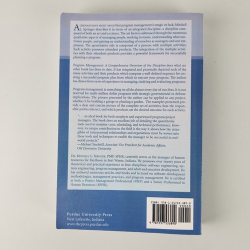 Program Management A Comprehensive Overview Of The Discipline Mitchell Springer - 第 2/10 張圖片