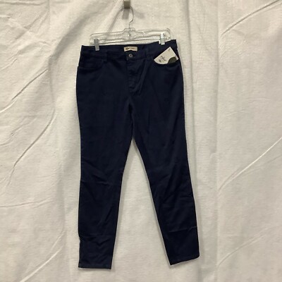 Dickies Women's The Perfect Shape Stretch Black Skinny Pant Size 10/30 Regular 