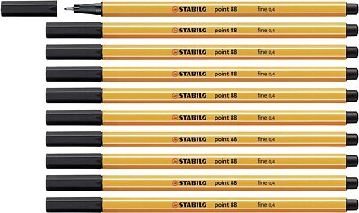 STABILO point 88 Fineliner 0,4 mm - 10er Pack - Farbwahl - SOFORT * OVP